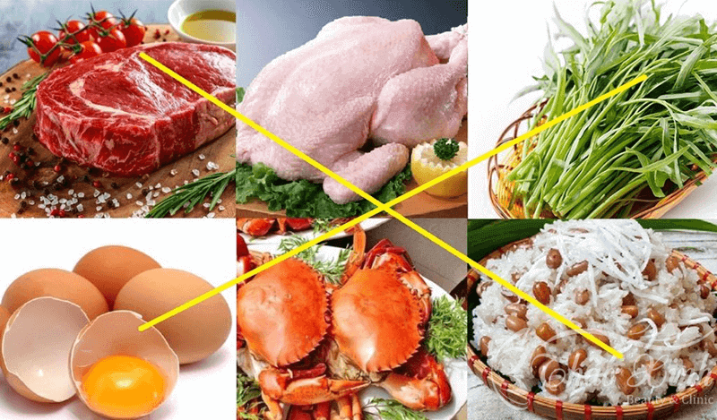 Ngứa lông mày sau khi điêu khắc