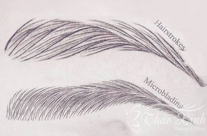 Hairstrokes vs microblading