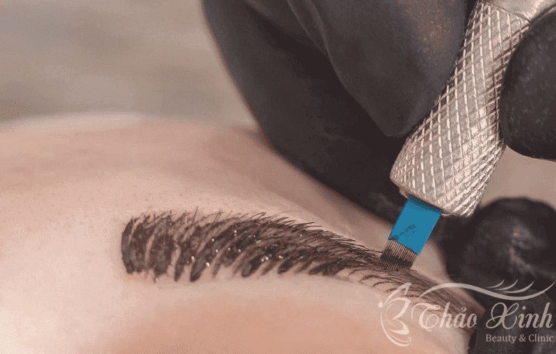 Thêu chân mày làm mới diện mạo chỉ trong 60 phút 13 Thêu chân mày