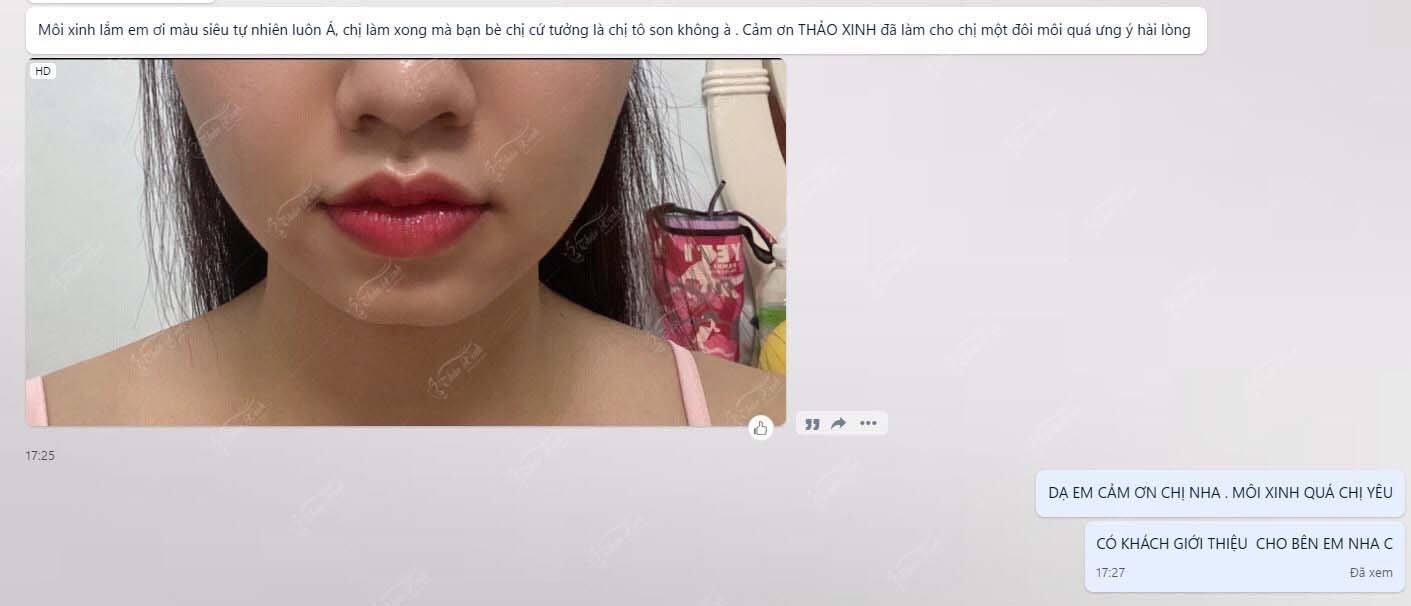 Điêu khắc chân mày thông tin xu hướng 2023 34 Khách hàng đã làm tại Thảo Xinh